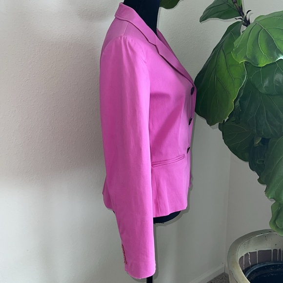 Ralph Lauren Women’s Lavender Single Breast Fully Lined Blazer Jacket Size 10 - Picture 4 of 11